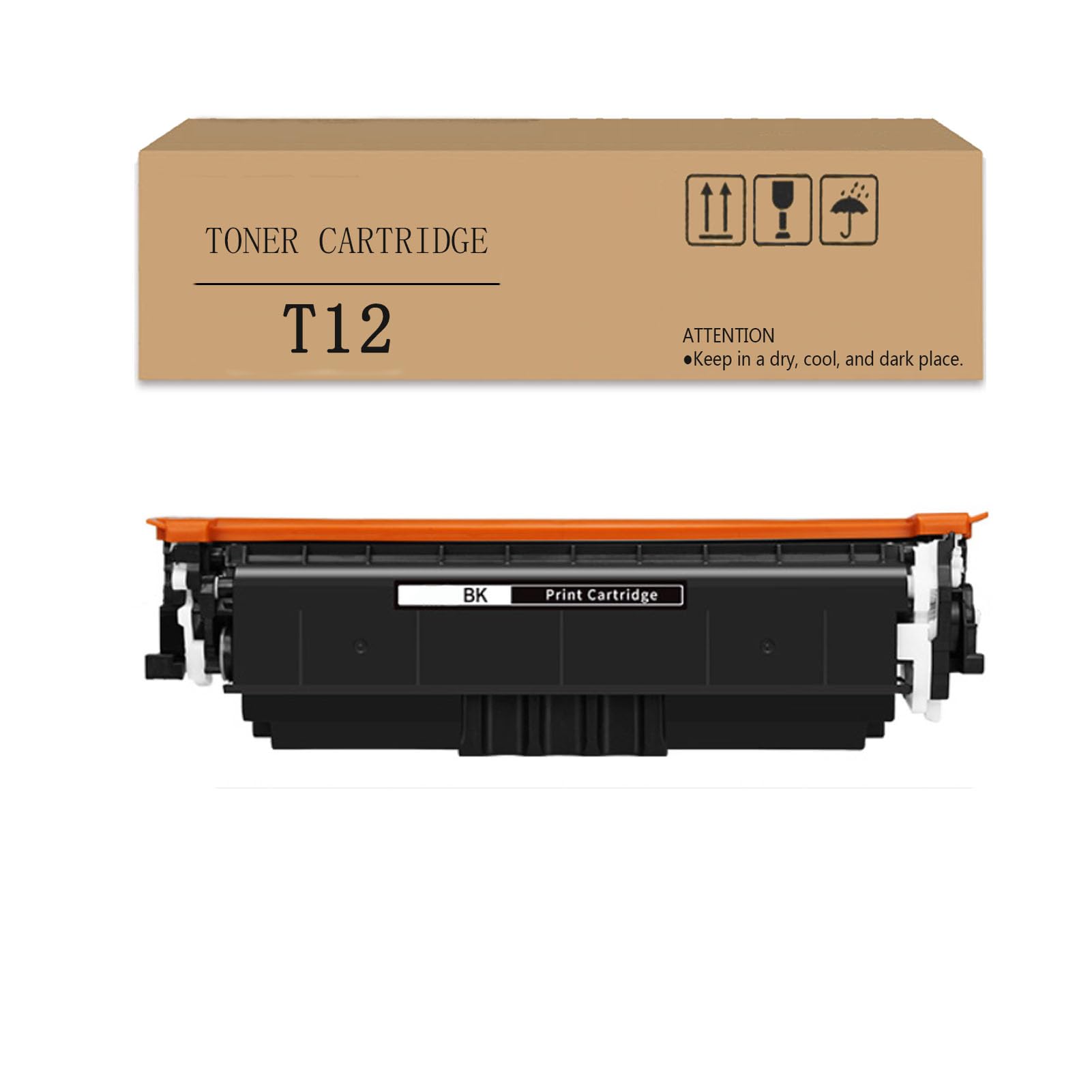 Amazon.com: POYRAZ T12 Toner Cartridge Replacement for Canon X